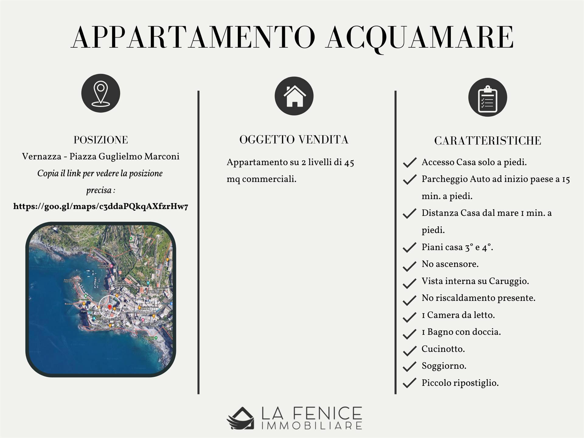 Appartamento a Vernazza con 3 locali di 45 m2 - Foto