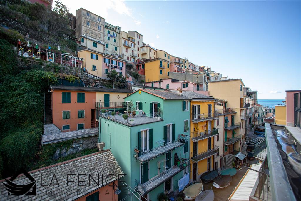 Attico a Riomaggiore con 4 locali di 89 m2 - VISTA DA TERRAZZA