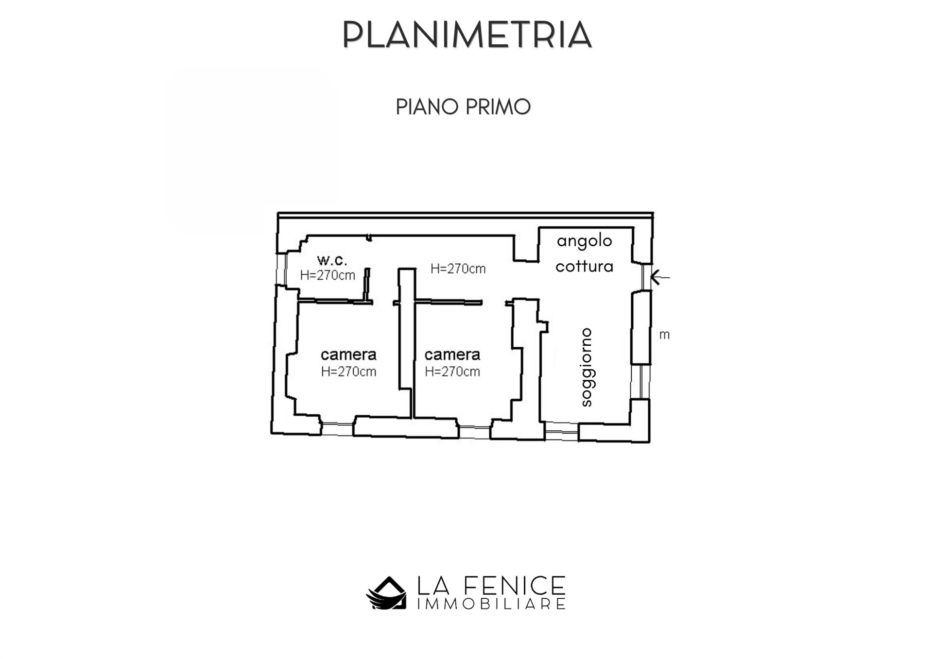 Appartamento a Riomaggiore con 4 locali di 80 m2 - PLANIMETRIA