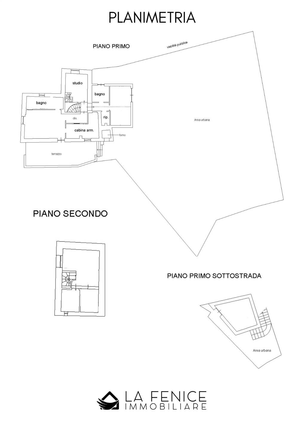 Villa a La spezia con 7 locali di 149 m2 - PLANIMETRIA