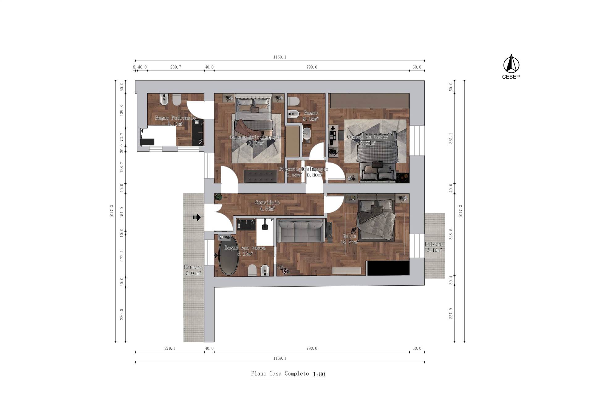 Appartamento a La spezia con 3 locali di 79 m2 - Foto